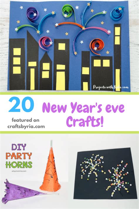 20 New Years Eve Crafts For Kids Crafts By Ria