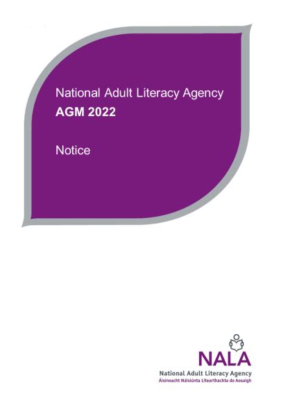 Notice Of Our 2022 Annual General Meeting Agm Nala