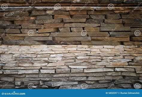 Stone Wall Stock Image Image Of Rock Pattern Mason 5850597