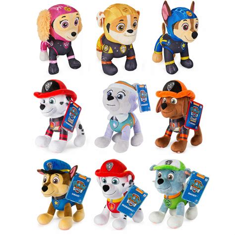 Choose Your Favourite Paw Patrol 8 Inch Plush Pup Collect Them All