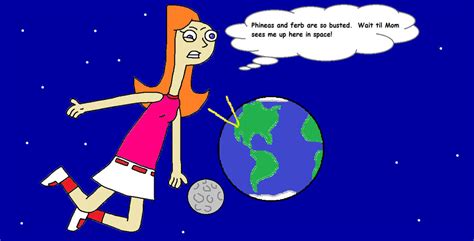Candace Grows Bigger Than The Earth By Ktcgartworks On Deviantart