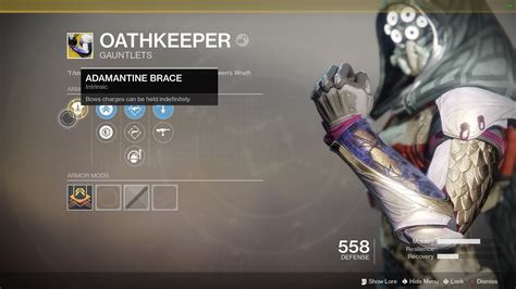 Oathkeeper Hunter Exotic Gauntlets Destiny 2 Guide Stash
