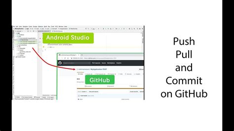 How To Pull Push And Commit Android Project And Code To Github In