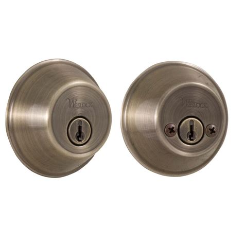 Toledo Fine Locks Double Cylinder Satin Stainless Steel Deadbolt