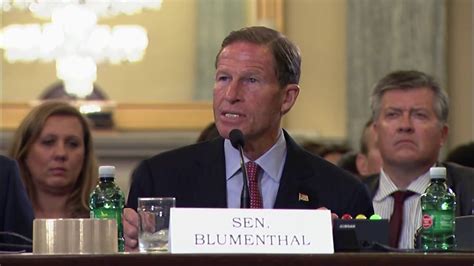 Sen Blumenthal Testifies In Support Of The Stop Enabling Sex Traffickers Act Youtube