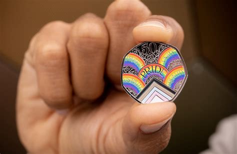 Royal Mint Unveils 50p Pride Coin To Celebrate 50 Years Of Lgbtq Legacy