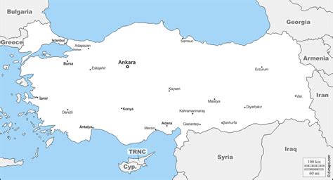 Découvrez sur la carte de la turquie, un pays étonnante et une terre riche d'histoires avec une des meilleures cuisine que vous aurez jamais goûter, des paysages de montagnes et des plages de la grande ville d'i̇stanbul. Carte de la Turquie vierge » Vacances - Arts- Guides Voyages