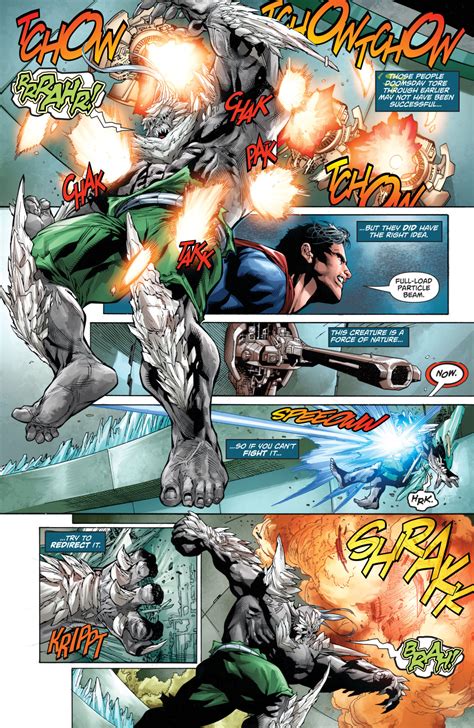 Superman Traps Doomsday In The Phantom Zone Comicnewbies