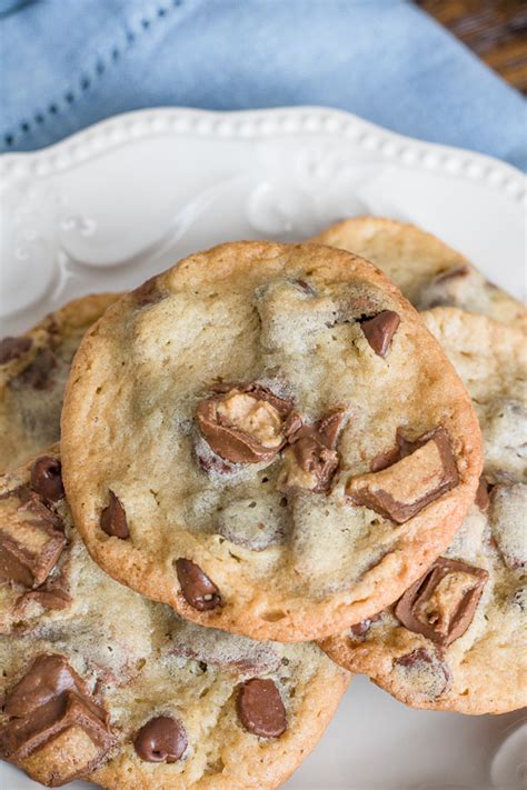 Easy Reeses Peanut Butter Cup Cookies Recipe No Diets Allowed