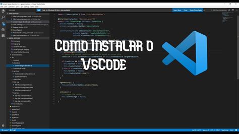 Visual Studio Code VsCode Como Baixar E Configurar O Ambiente De Desenvolvimento YouTube