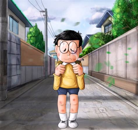 Những Hình ảnh Nobita Buồn đẹp Nhất