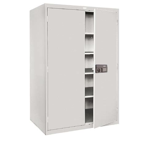 Newage products 50404 bold 3.0 garage storage cabinet set. Edsal 36-in W x 78-in H x 24-in D Steel Freestanding ...