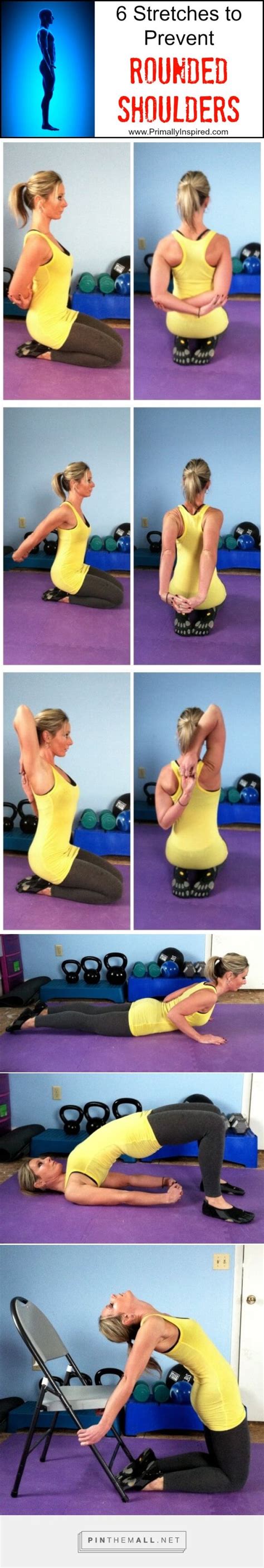 6 Stretches To Prevent Rounded Shoulders A Grouped Images Picture