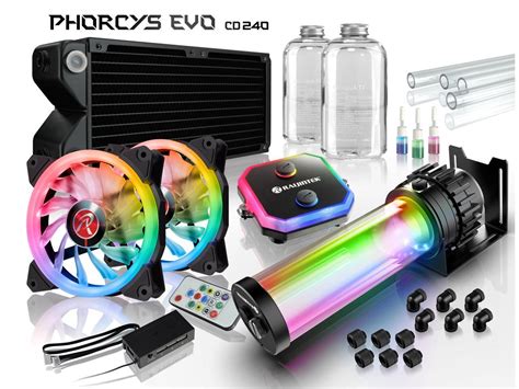 Phorcys Evo Cd240 A Full Water Cooling Kit Including Copper Water