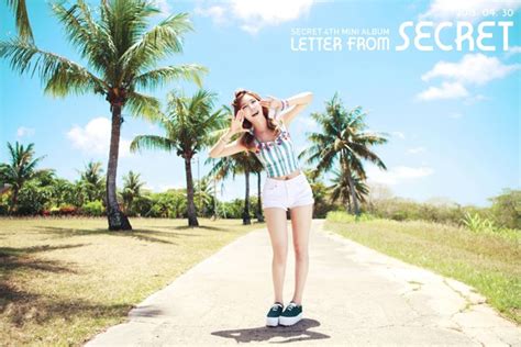 Gambar Foto Hana Secret Di Teaser Mini Album Letter From Secret