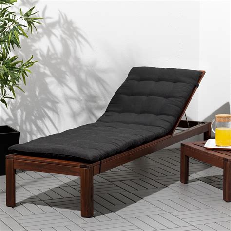 ÄpplarÖ Sun Lounger Brown Stained Ikea