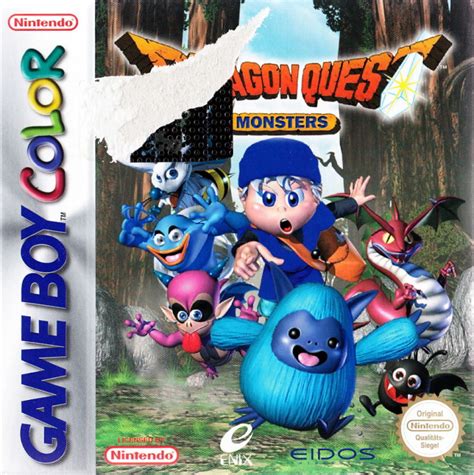 Monsters features over 200 monsters to collect. Dragon Warrior Monsters (1998) Game Boy Color box cover ...