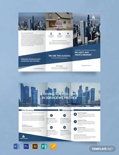 Architecture Brochure Templates 50 Free Psd Pdf Eps Indesign