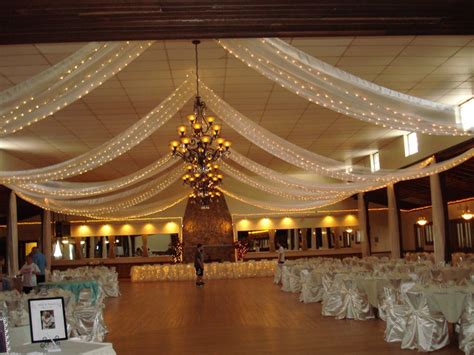 How To Drape A Ceiling For A Wedding