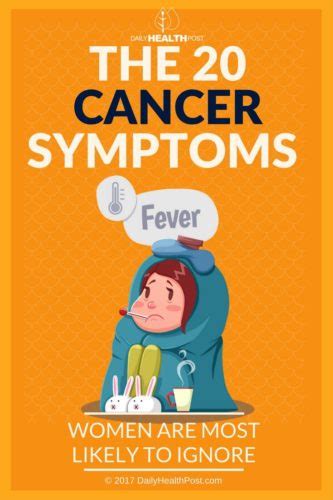 The 20 Cancer Symptoms People Are Most Likely To Ignore — Info You