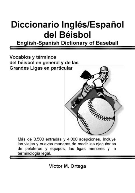 Calaméo Diccionario Inglés Español Del Béisbol