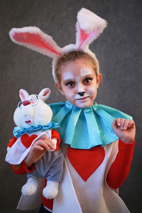Diy Halloween Kids Costumes White Rabbit Fannice Kids Fashion