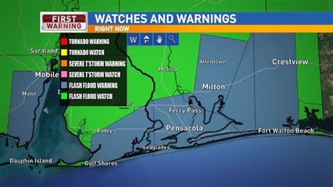The higher rain coverage will be over the. Flash Flood Warnings, closures in effect throughout ...