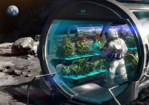 Space Farming Jay Wong Sci Fi Environment Science Fiction Science