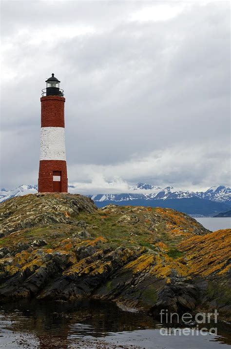 Les Eclaireurs Lighthouse Near Ushuaia In Patagonia Beautiful