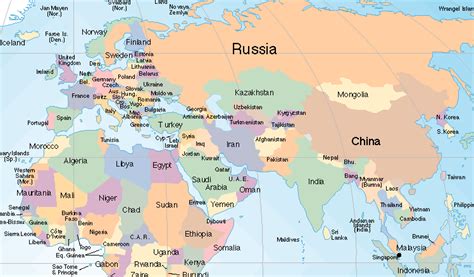 Where Is Eurasia Located On The World Map United States Map