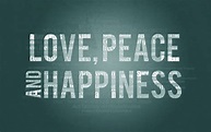 Love peace happiness wallpaper | 2560x1600 | #10740