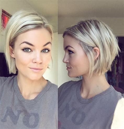 100 Mind Blowing Short Hairstyles For Fine Hair Short Straight Bob
