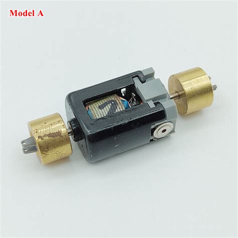 Double Flywheel Ho Scale Model Train Motor Dc 12v 24v High Speed Mini