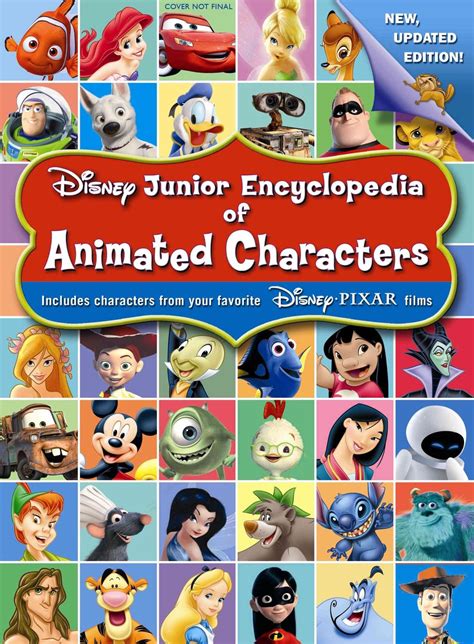 Disney Junior Encyclopedia Of Animated Characters Including Characters