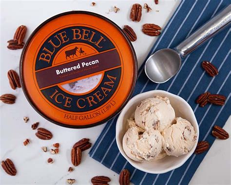 Buttered Pecan Blue Bell Ice Cream