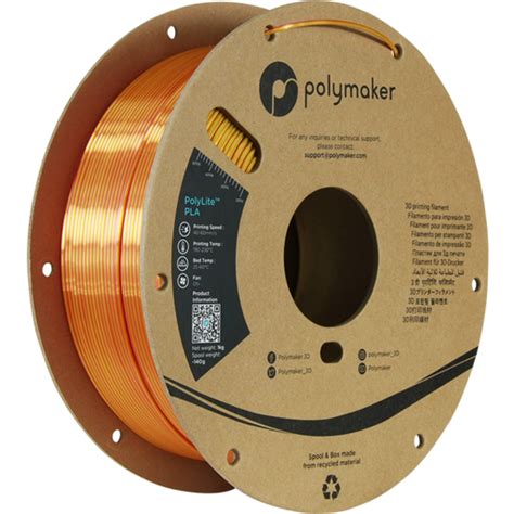 Polymaker Polylite Dual Silk Pla Sunset Gold Red Djake Sterreich