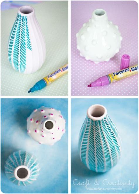 Super Easy Diy Painted Vases The Diy Adventures Vase Crafts Diy