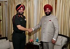 10-06-2022:Lt. Gen Amardeep Singh Bhinder, GOC South Western Command ...