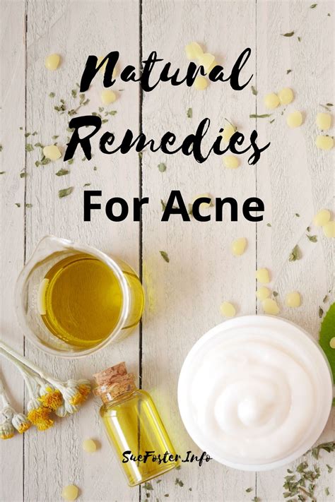 Natural Remedies For Acne Sue Foster Your Guide To Earning And Living