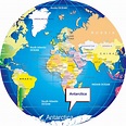 Where is Antarctica? on world map