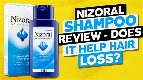 Nizoral Shampoo Review Does It Help Hair Loss Youtube