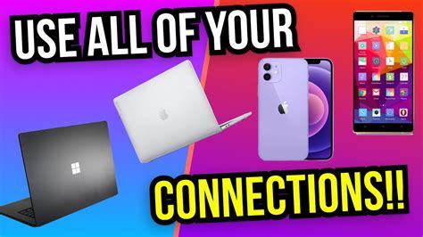 How To Combine 2 Wifi Connections On Your Computer Youtube