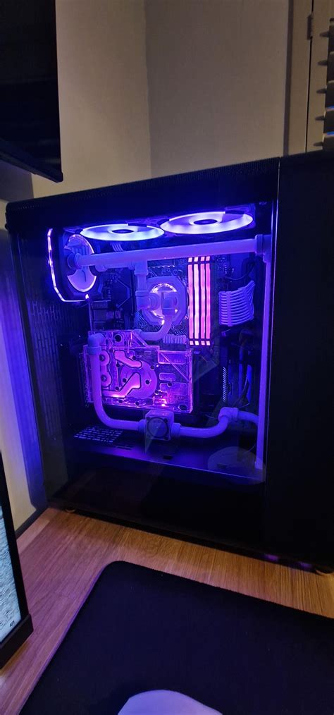 My First Water Cooled Enclosed Build Ft Fractal North Rpcmasterrace