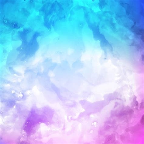 Abstract Colorful Watercolor Stroke Background Vector Vector Art