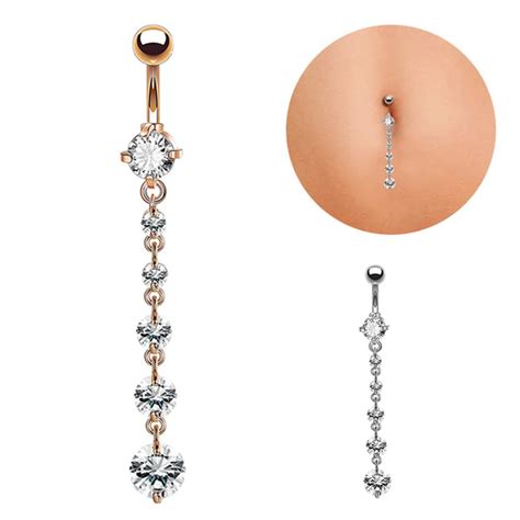 Pc New Sale Sexy Dangle Belly Bars Belly Button Rings Belly Piercing