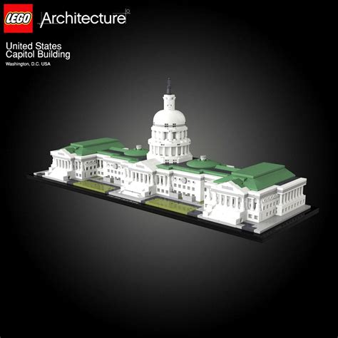 Lego 21030 Us Capitol Building 3d Model