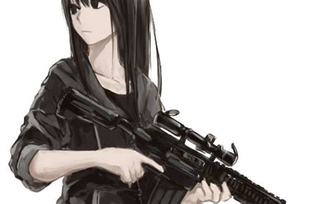 Tomboy Anime With Guns