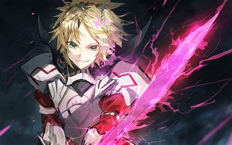 Fate Saber Mordred Wallpaper She Is Summoned By Ritsuka Fujimaru In