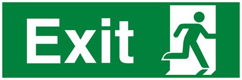 Exit Sign Symbols On Plans