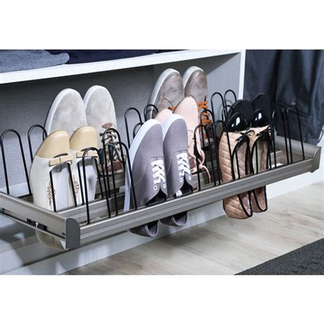 Ull out pantry organizers and pantry storage units can help create and maintain a more efficient kitchen work space. Engage Pull-Out Shoe Organizer with Full Extension Slides ...
